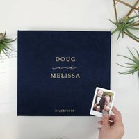 Wedding guest book alternative