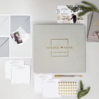 Envelope guest book