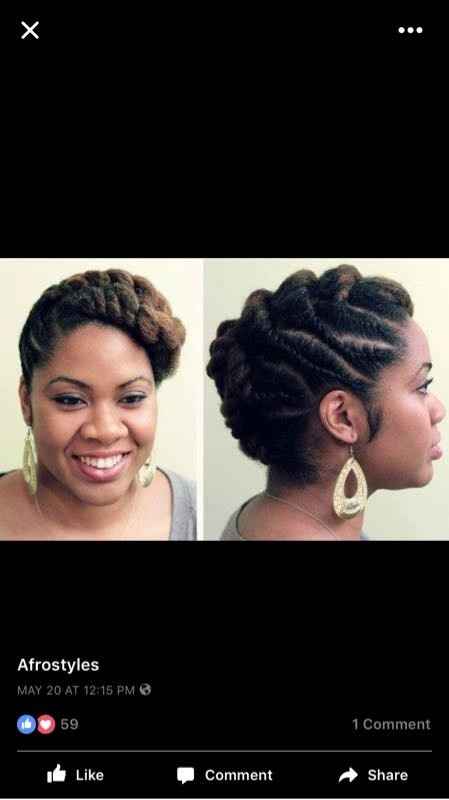 African Americans with Natural hair- what's your wedding hair style?