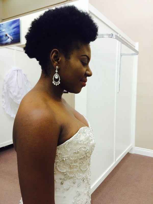 My dress and wedding band!!