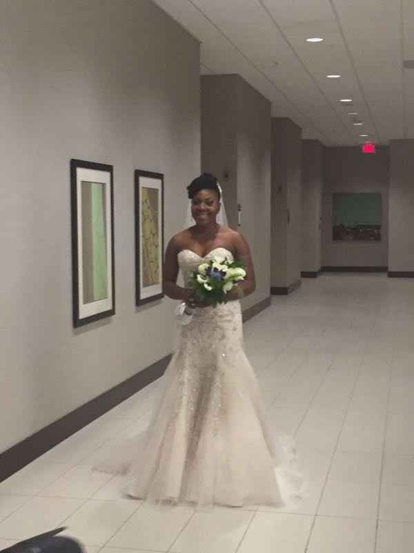 Let me see what you're wearing on your wedding day