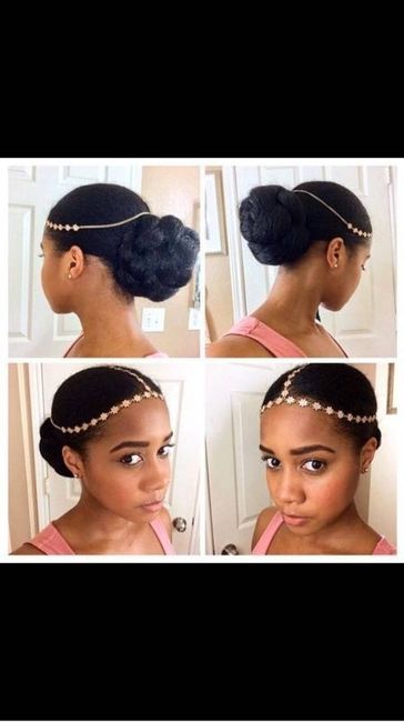 African Americans with Natural hair- what's your wedding hair style?