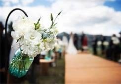 Mason Jars for Ceremony Show me your Decorations