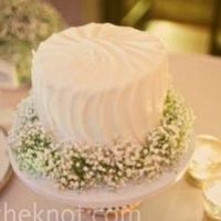 Cake but with wooden stand