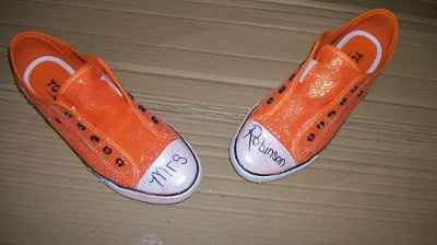 My Shoes...glittered and gemmed..pics