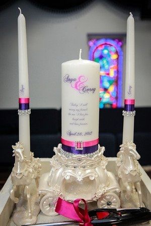 Unity Candle and Cake Topper