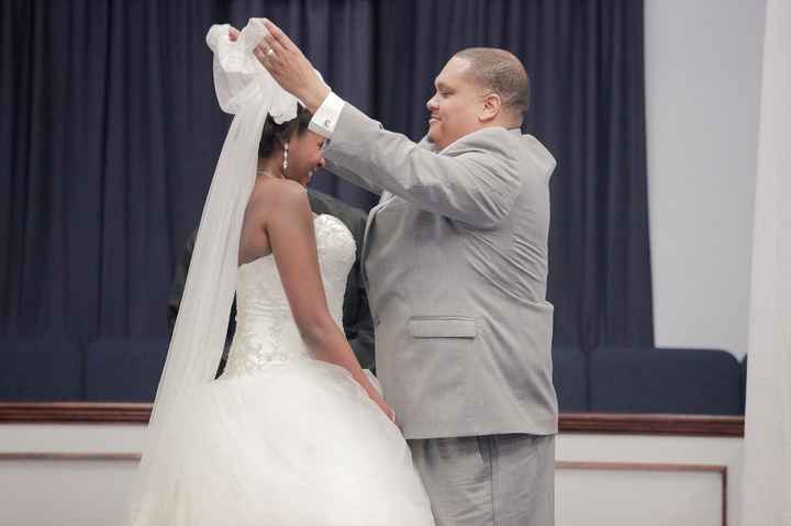"You may now kiss the bride" But how?!