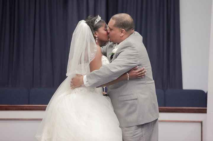 "You may now kiss the bride" But how?!