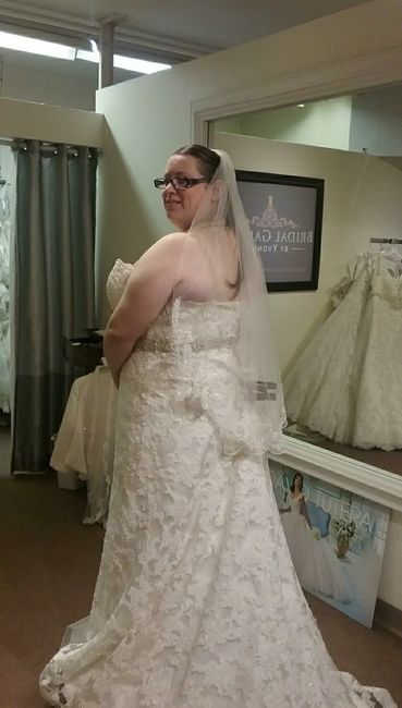 Any brides NOT wearing a cathedral veil?