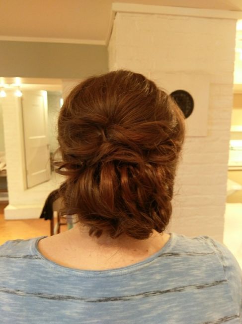 Hair and makeup trial