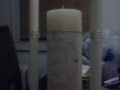 Unity Candle DIY *PICS*