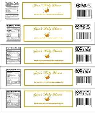 Custom Water Bottle Labels