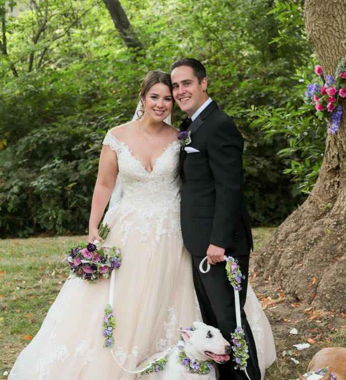 Well behaved puppy wedding photos ❤️ - 2