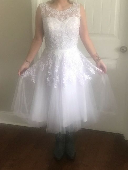Wedding Dress and Boots ❤