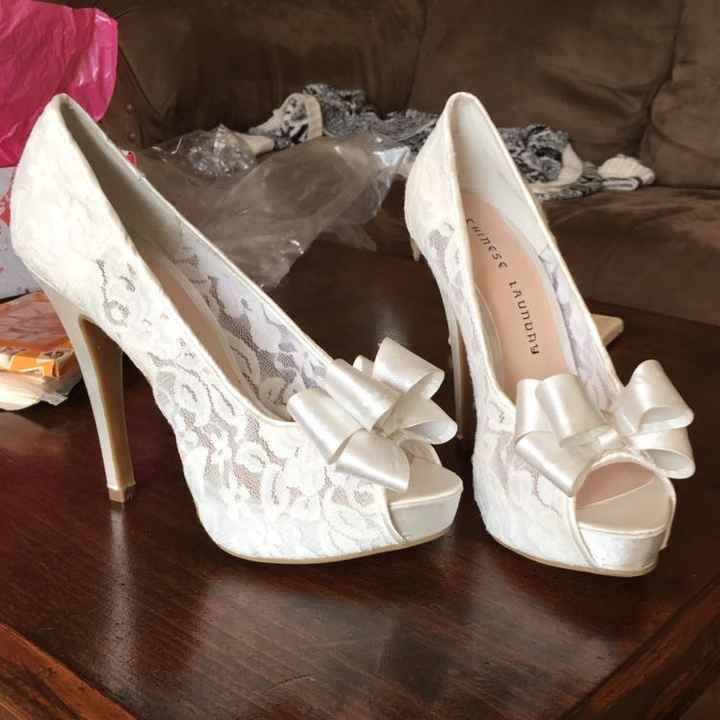 Where did you get your wedding shoes?