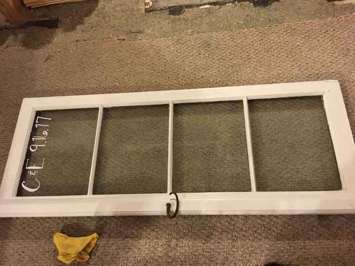 Antique window project finished!