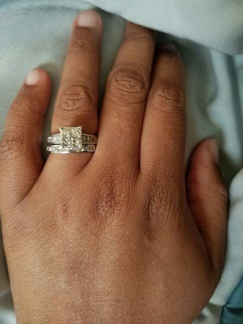 Picked out my wedding band today!! Pics