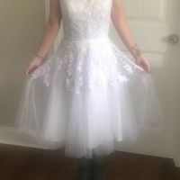 Wedding Dress and Boots ❤