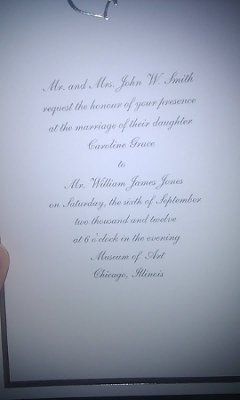 invitation ideas