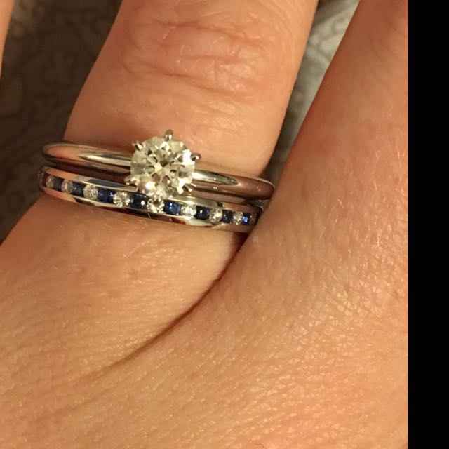 How did you decide design of e-ring/wedding band? - 1
