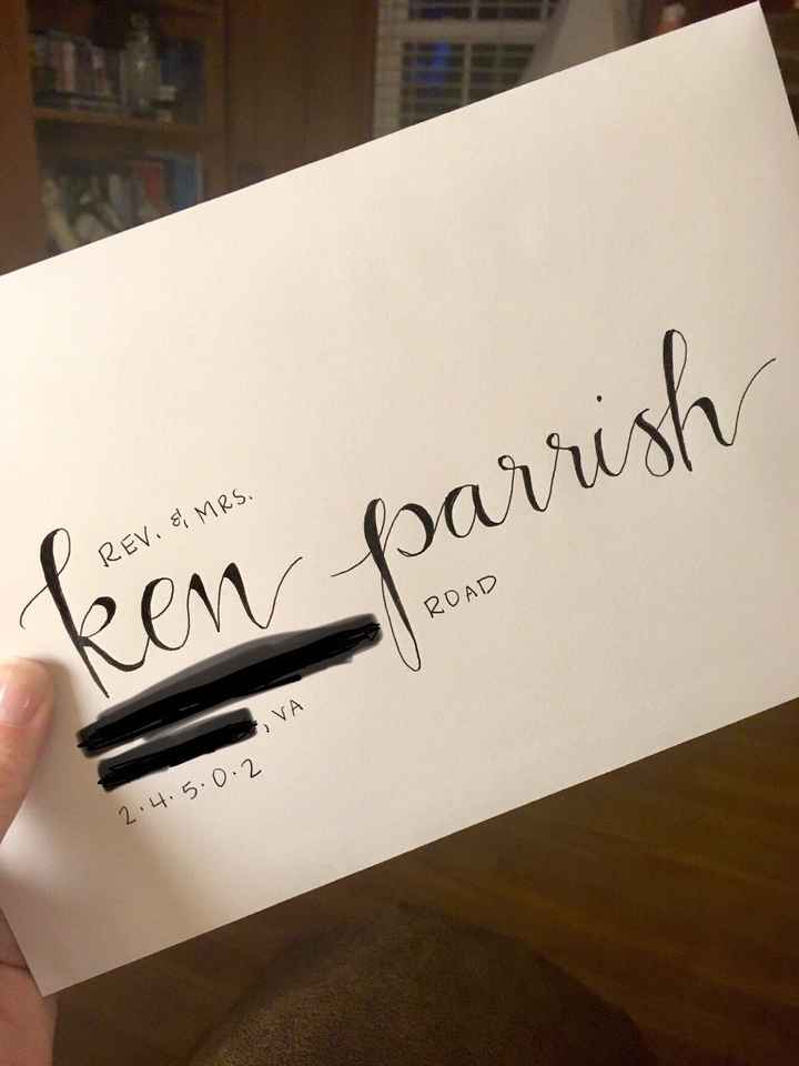  Handwritten Envelopes - 1