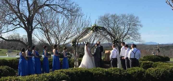 We could not have asked for a more gorgeous day!!