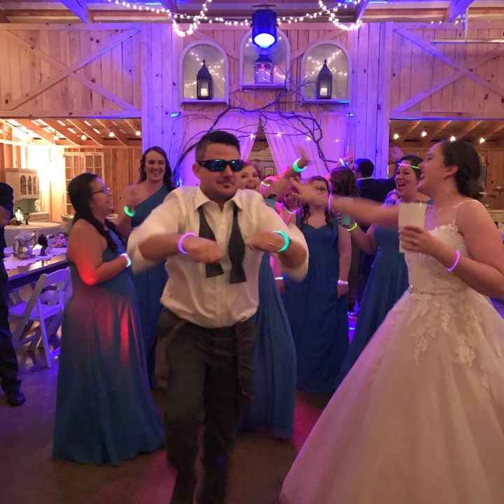 This pretty much sums up the dancing portion of the night.. we had a blast!