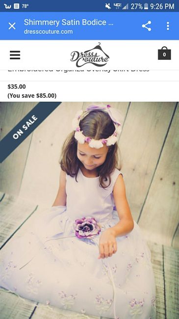 Flower girl dresses