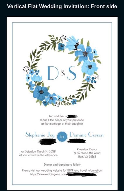 Where did you get (or getting) your wedding invitations from?!! 4