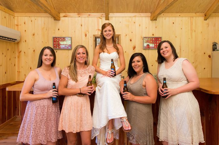 Bridesmaids with Different Dresses - Photos?