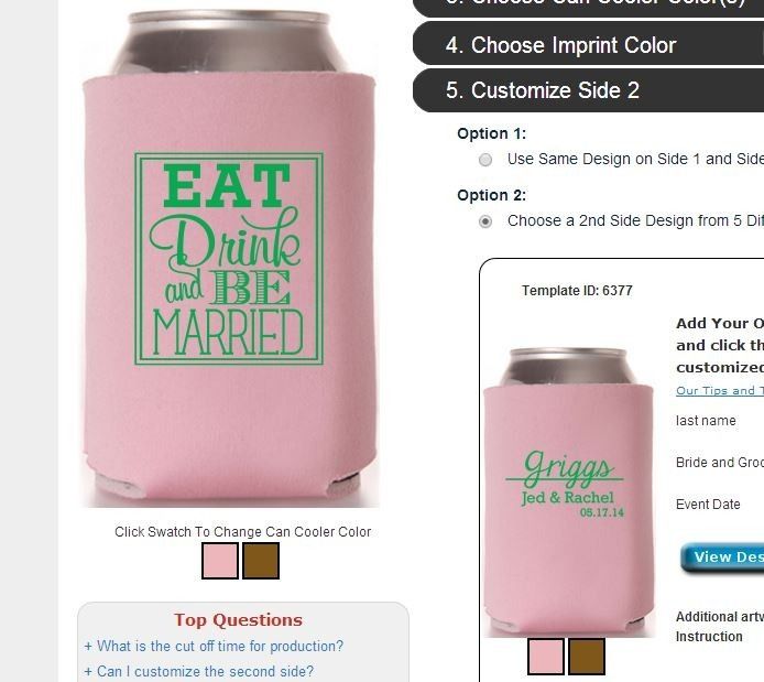 What do you think of these koozies? (Pictures!)