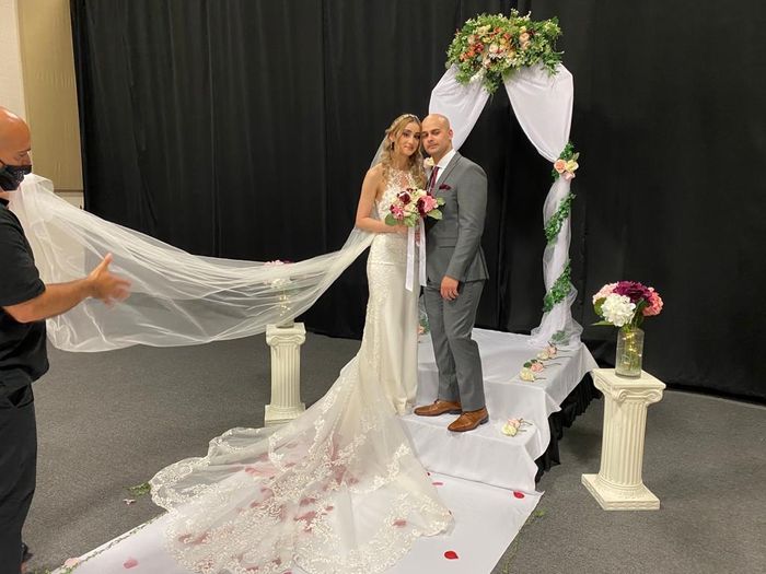 i got married! Reception to follow in August 3