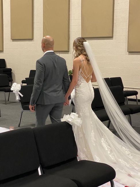 i got married! Reception to follow in August 4