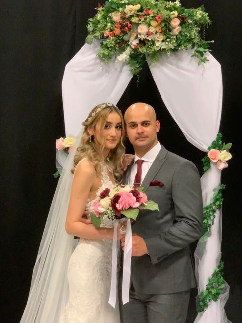 i got married! Reception to follow in August 7