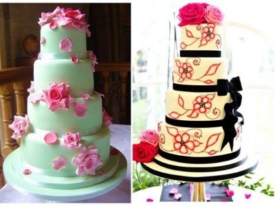 Wedding cakes.