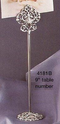 Table Numbers... DIY Does this look dumb?