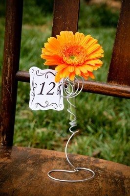 Table Numbers... DIY Does this look dumb?