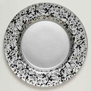 Food is served buffet style, so what do you put at the table setting?