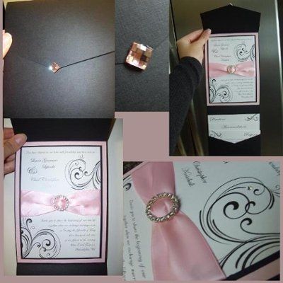 What do your wedding invites look like?