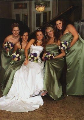 Pictures of you in other weddings....