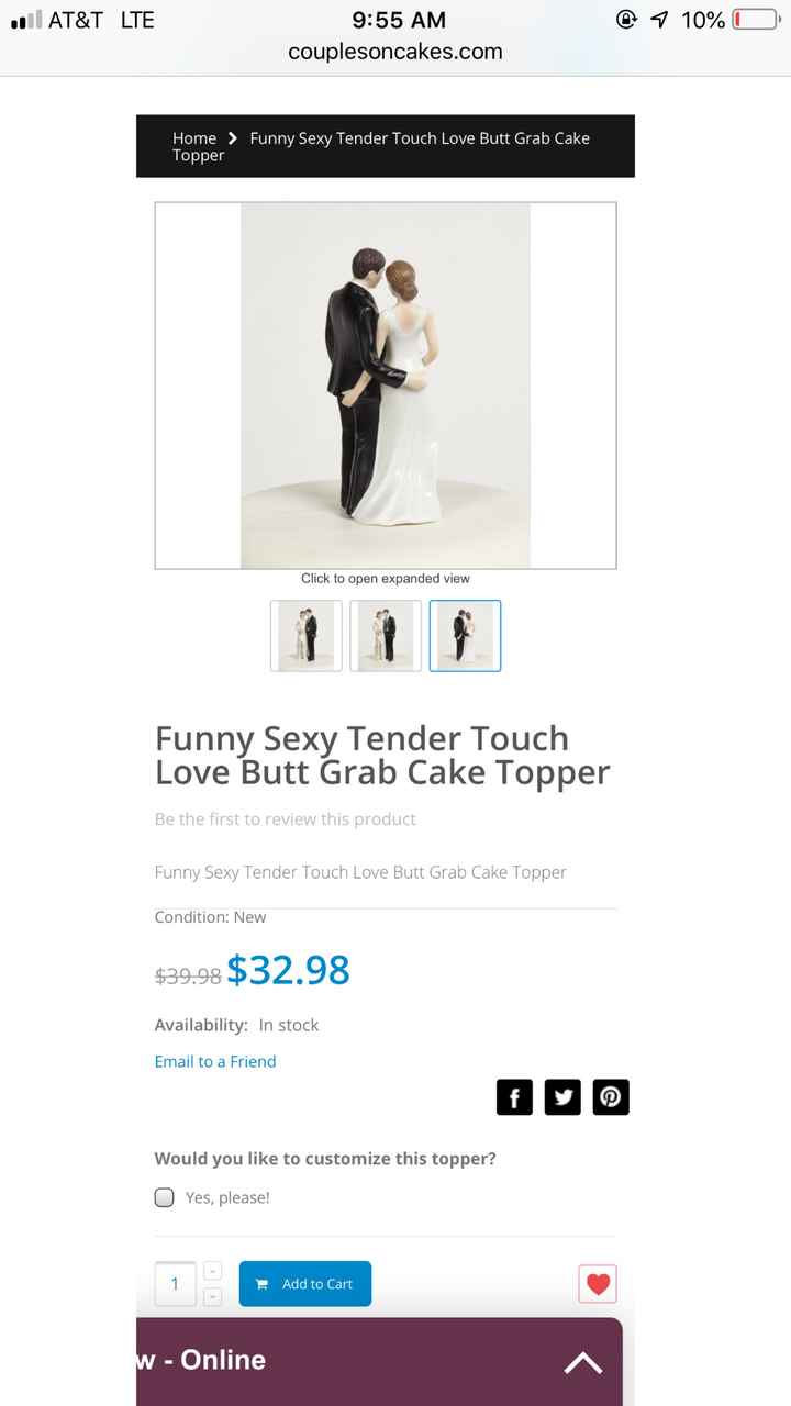 Cake Topper - 1