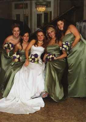 Pictures of you in other weddings....