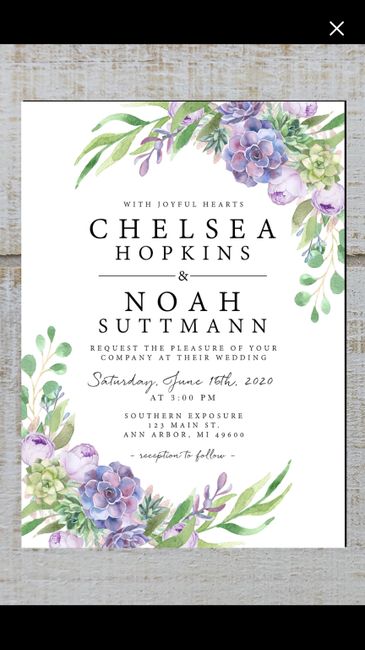 Invitations ordered, show me yours! 5