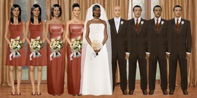 Dressing the wedding party - Need a vote and suggestions