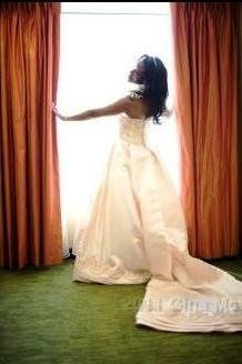 Colored wedding dress?