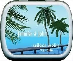 "Tropical" theme for reception... centerpeices decided, but not much more. Suggestions?