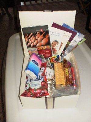 DIY door hangers! & Welcome bags...