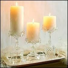 Centerpieces and guestbook scrapbooks :)