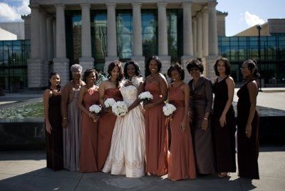 Does anyone have mismatched bridesmaids?
