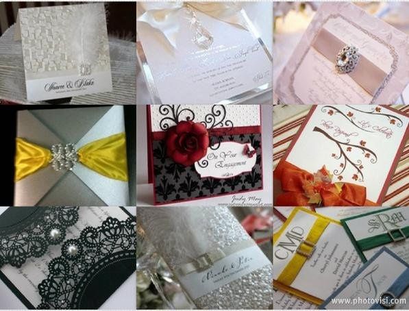 DIY wedding invitations